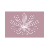 Floral Line Art Doormat