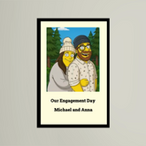 Custom Simpson Effect Rug