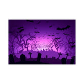 Halloween Graveyard Rug
