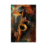 Jazz Musician Premium Rug
