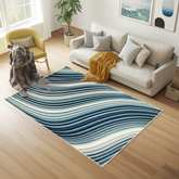 Coastal Wave Premium Rug
