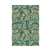 Floral Teal Rug
