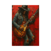 Slash Guitar Rug