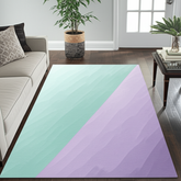 Modern Pastel Puffy Rug