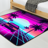 Retro Wave Puffy Rug