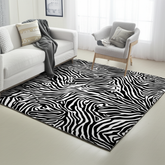 Zebra Print Premium Rug