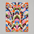 Funhaus Orbit colorful maximalist mouse pad product mockup