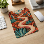 Desert Ribbon Rodeo western desert mouse pad workspace scene