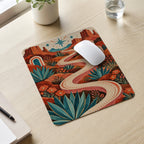Desert Ribbon Rodeo western desert mouse pad lifestyle scene