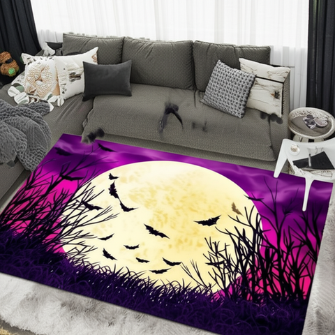 Halloween Bats Rug