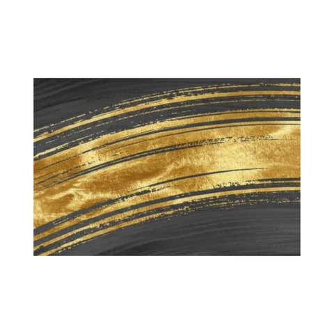 Golden Abstract Doormat