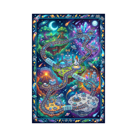Space Adventure Rug