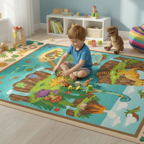 Dino Island Rug