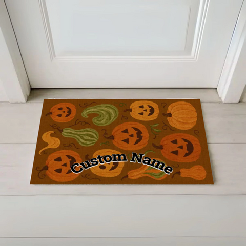 Personalized Halloween Doormat