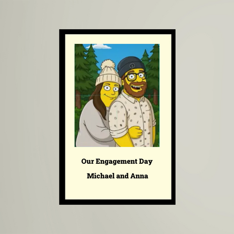 Custom Simpson Effect Rug