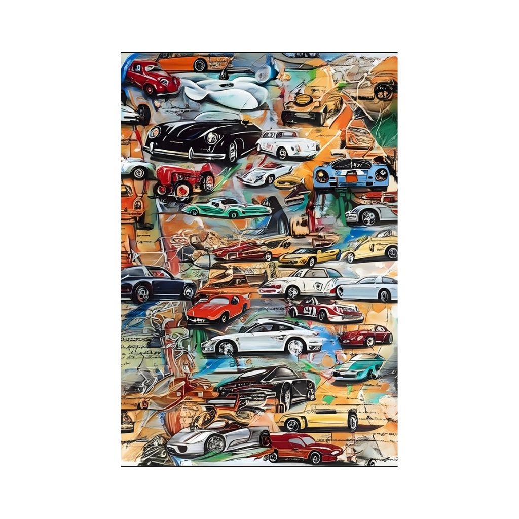 Classic Cars Rug