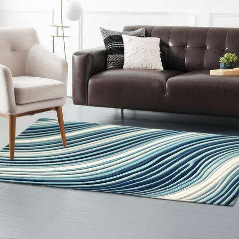 Coastal Wave Premium Rug