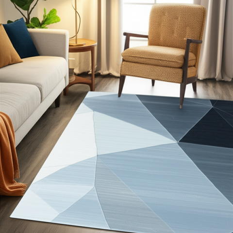 Geometric Shapes Premium Rug 2
