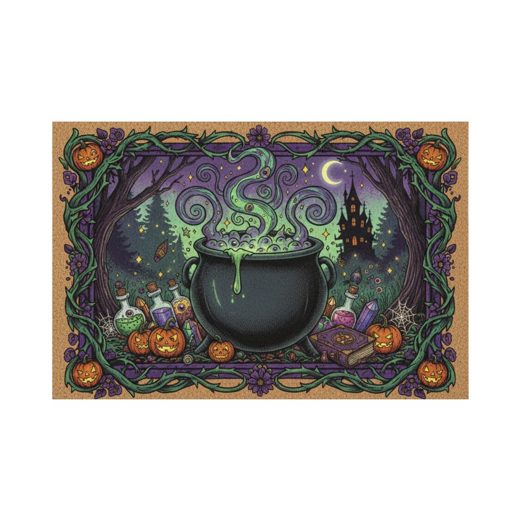 Halloween Brew Doormat