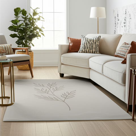 Botanical Print Premium Rug