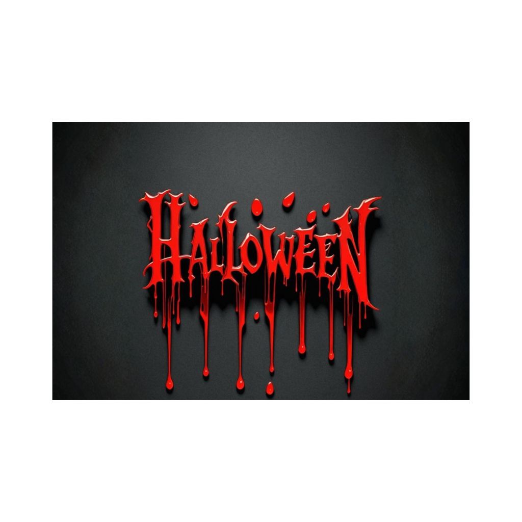 Halloween Drip Doormat