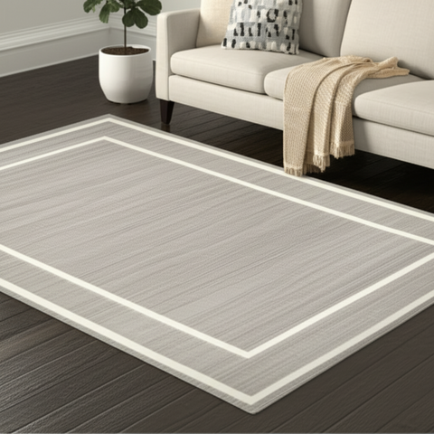 Minimalist Border Premium Rug