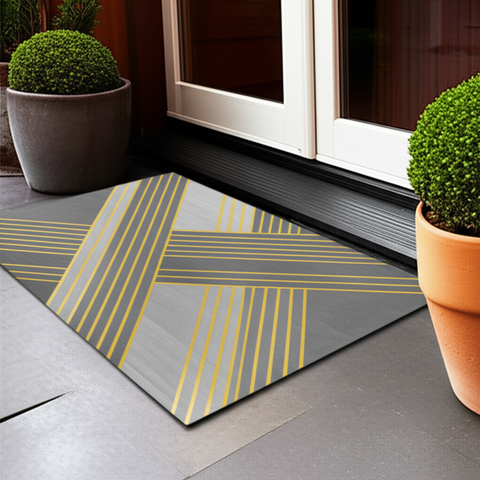 Abstract Lines Doormat