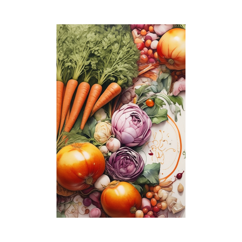 Vegetable Garden Rug