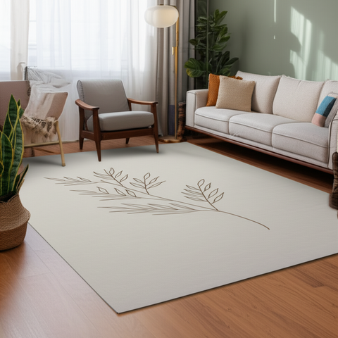 Botanical Print Premium Rug
