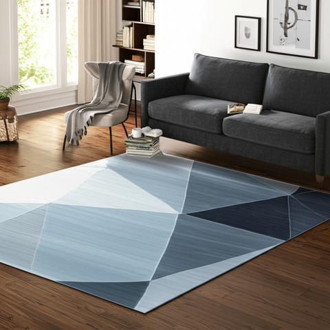 Geometric Shapes Premium Rug 2