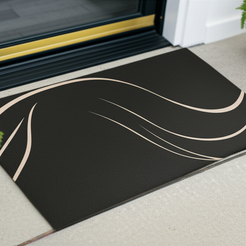 Modern Wave Doormat