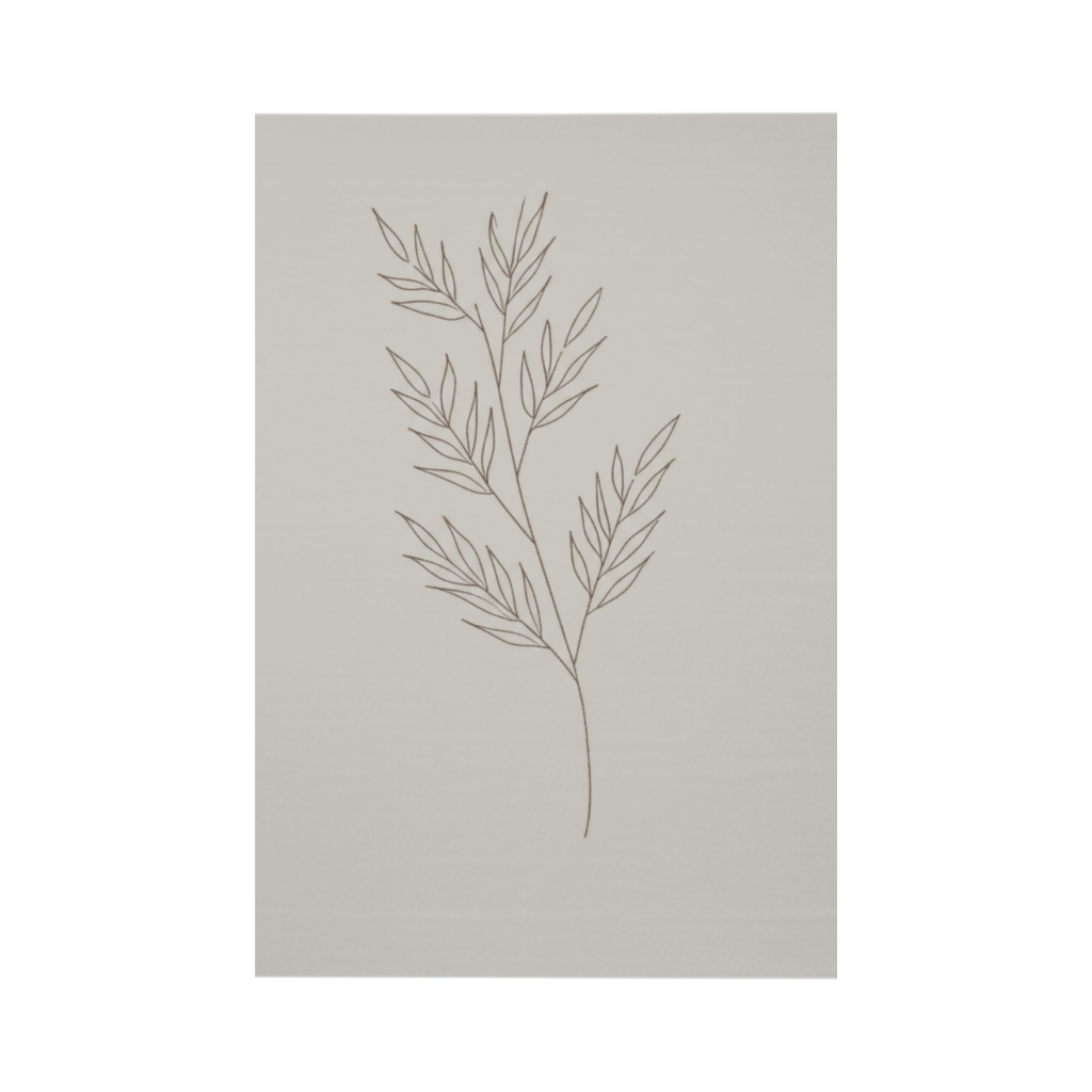 Botanical Print Premium Rug