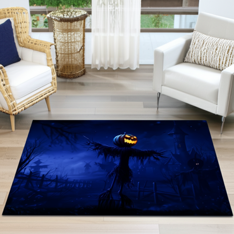 Halloween Pumpkin Rug