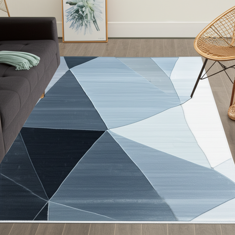Geometric Shapes Premium Rug 2