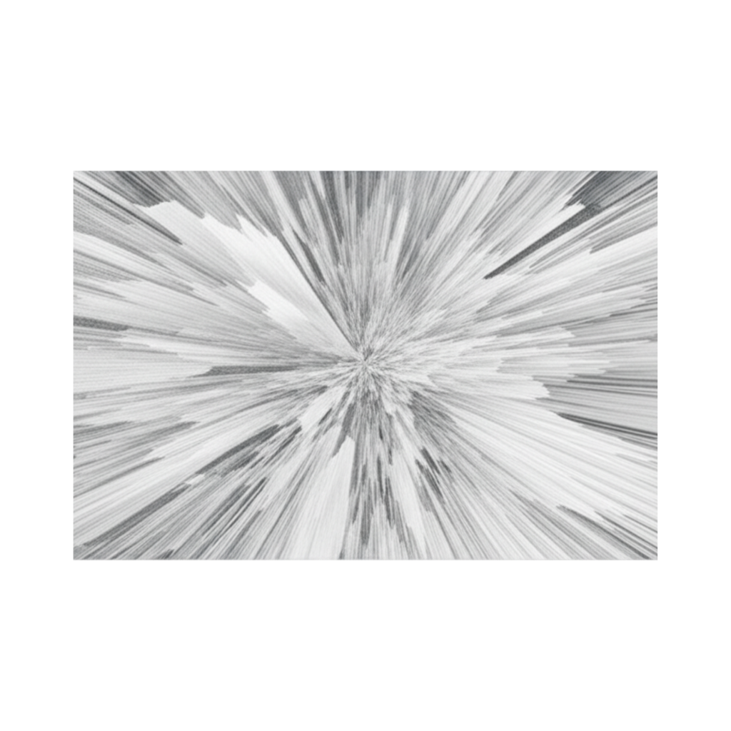 Abstract Burst Doormat