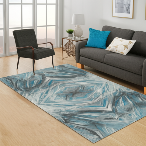 Abstract Pattern Premium Rug