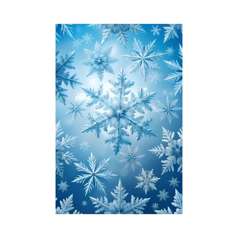 Icy Snowflake Rug