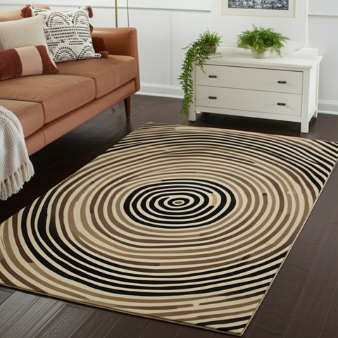 Concentric Design Premium Rug
