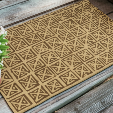 Tribal Pattern Doormat