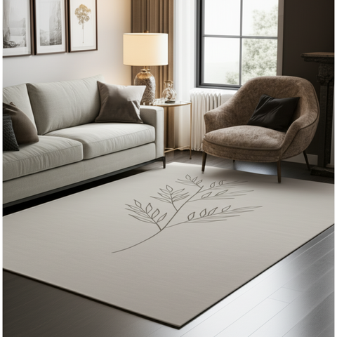 Botanical Print Premium Rug