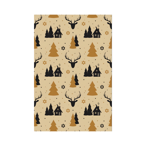 Rustic Christmas Rug