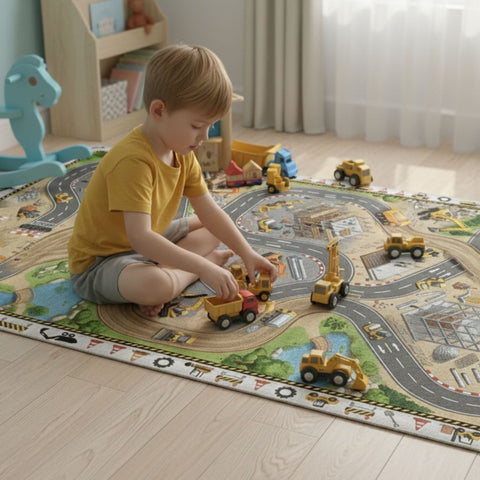 Construction Zone Rug