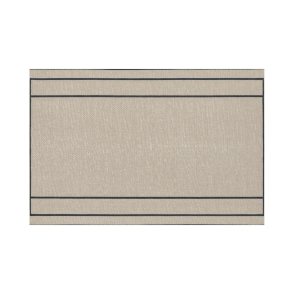 Simple Border Doormat