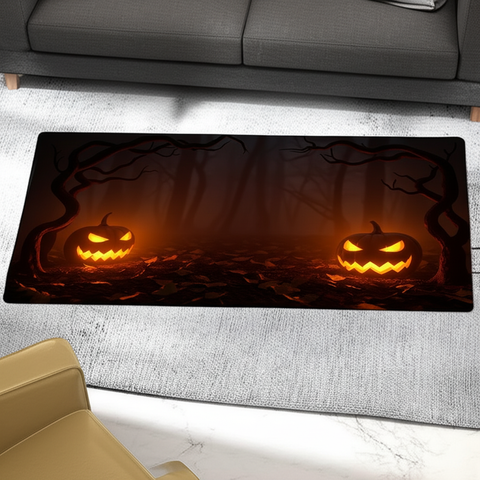 Spooky Pumpkin Rug