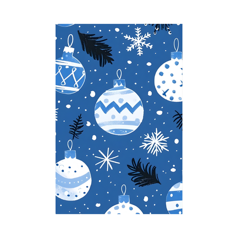 Festive Snowflake Rug