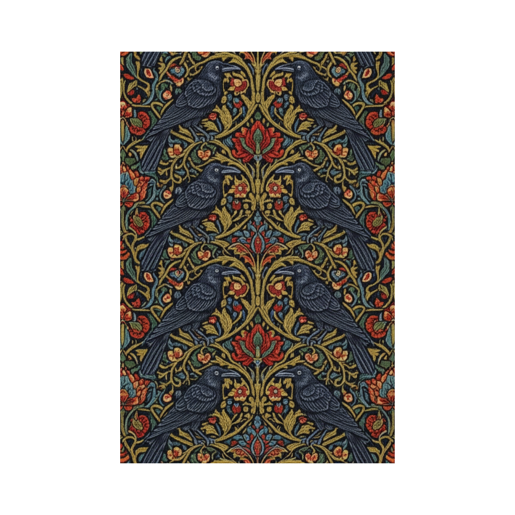 Gothic Crow Rug