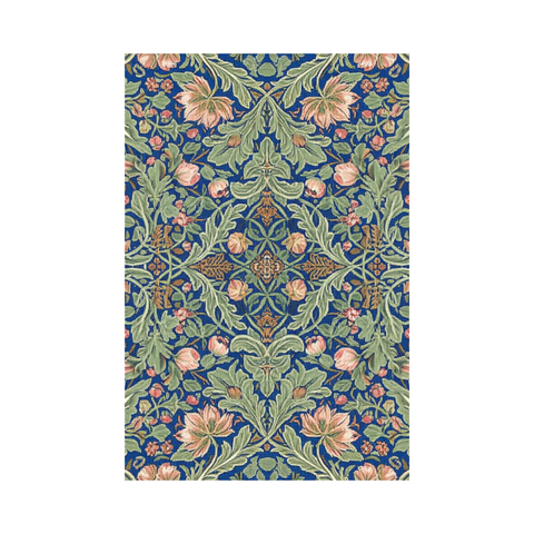 Floral Blue Rug