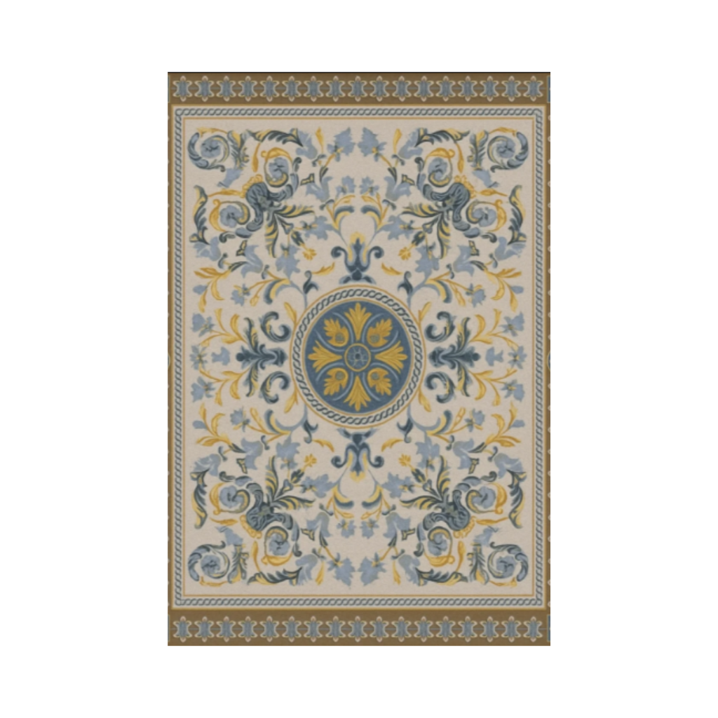Floral Medallion Rug