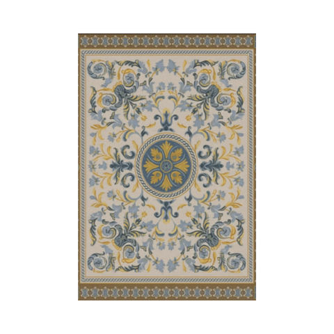 Floral Medallion Rug