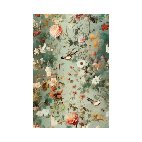 Vintage Floral Rug